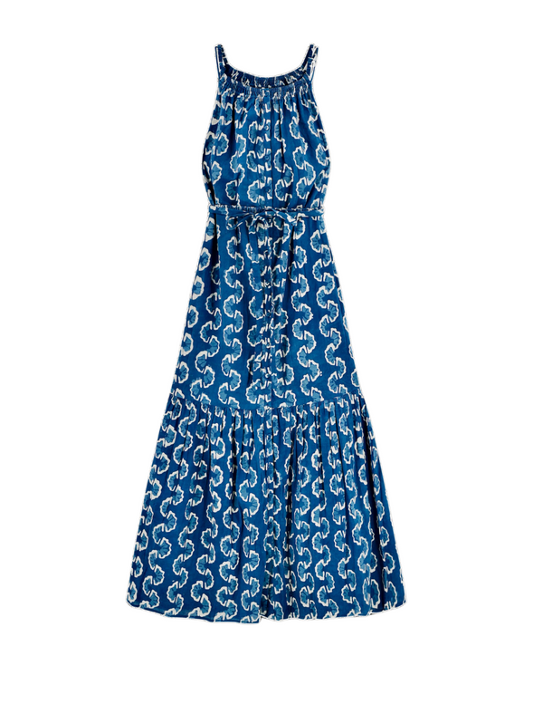 Corsica Sundress in Indigo Orchard Road, from Mirth