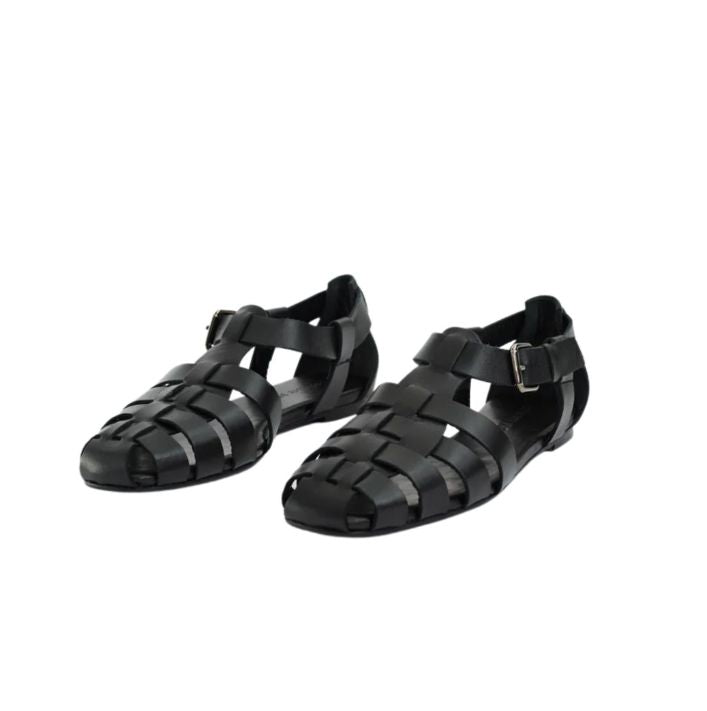 Fisherman Sandal in Onyx, from Shaina Mote