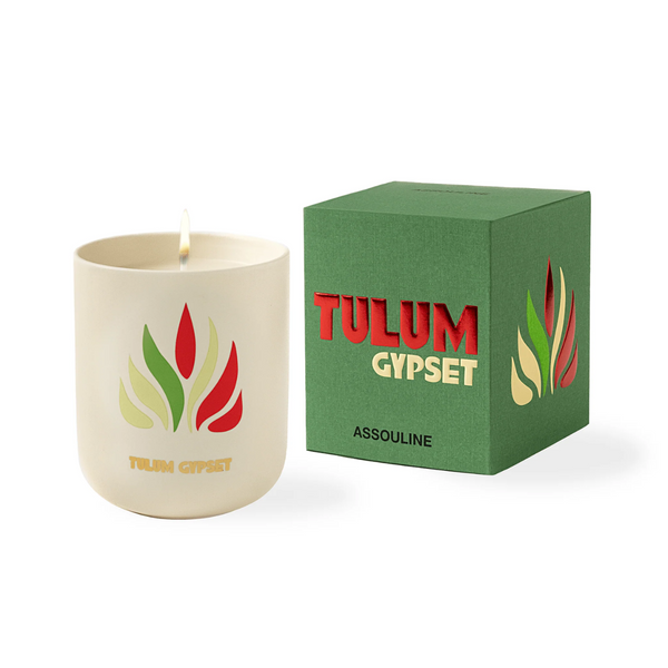 Tulum Gypset Travel Candle, from Assouline