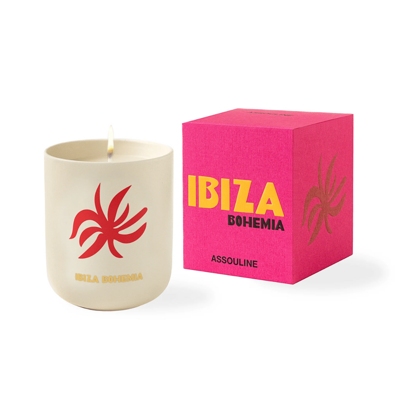Ibiza Bohemia Travel Candle, from Assouline