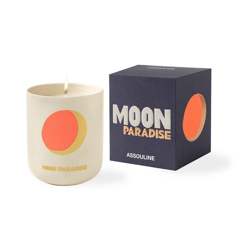 Moon Paradise Travel Candle, from Assouline
