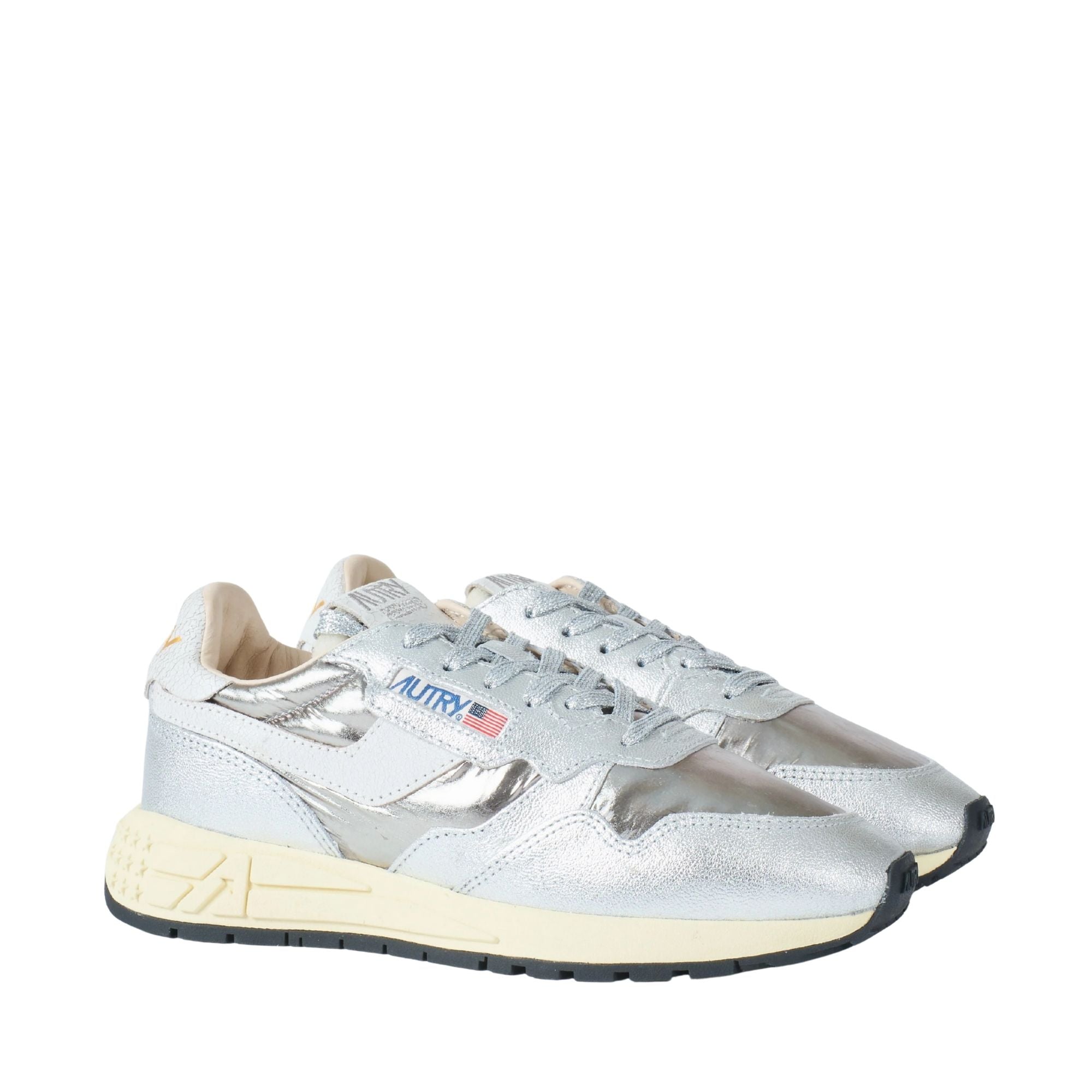 Reelwind Low Sneaker in Silver, from Autry