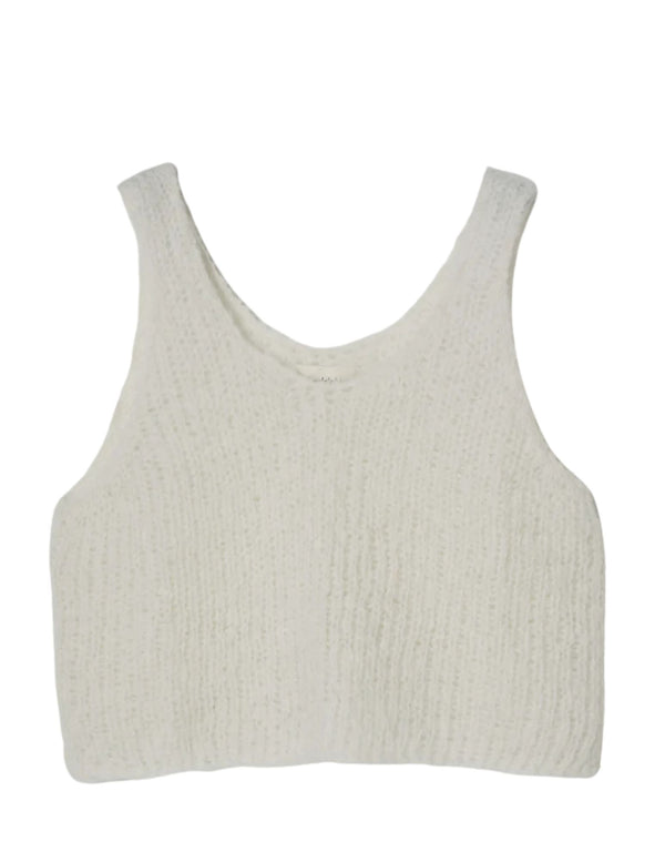 Sweater Tank in Ivory, from Atelier Delphine