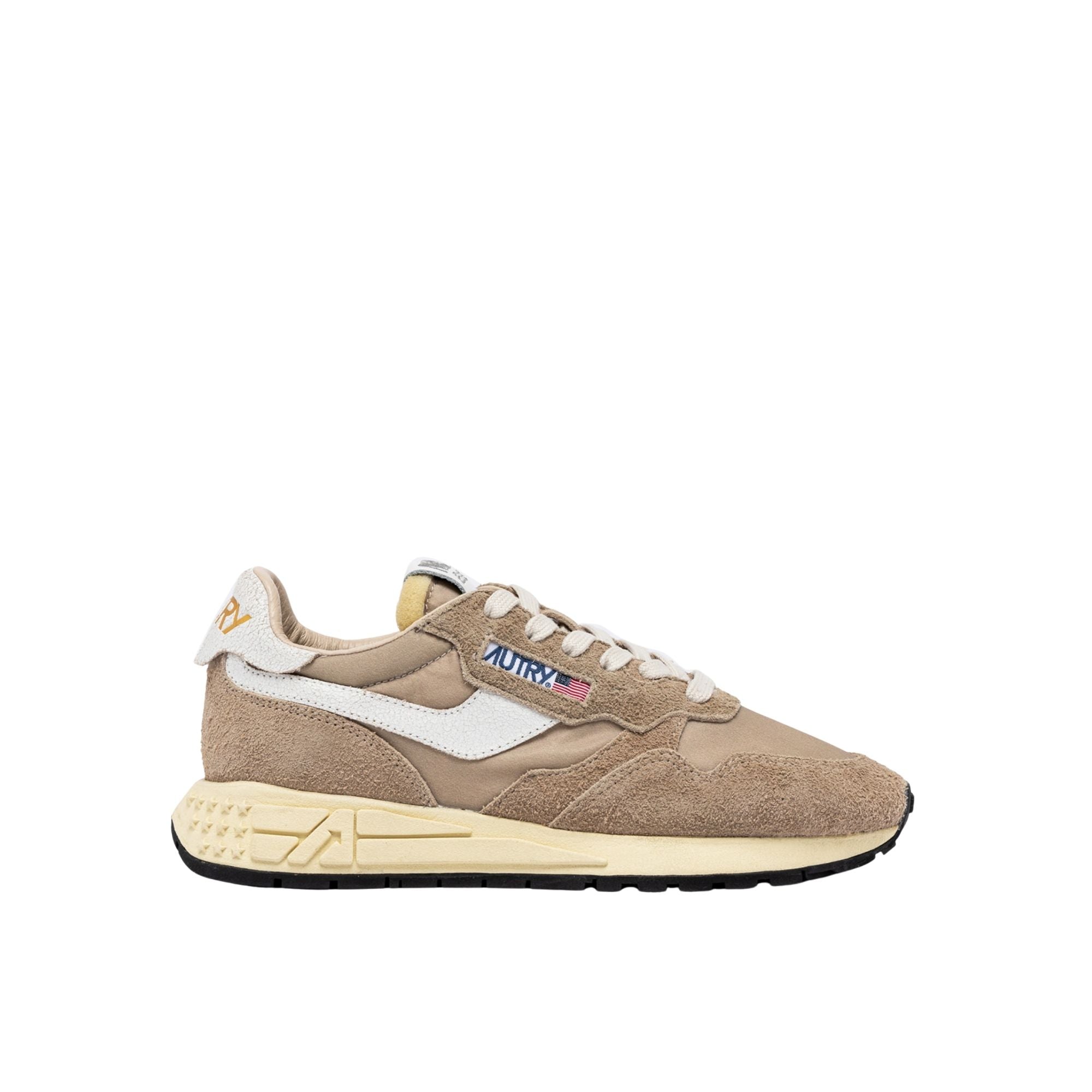 Reelwind Low Sneaker in Pepper and White, from Autry