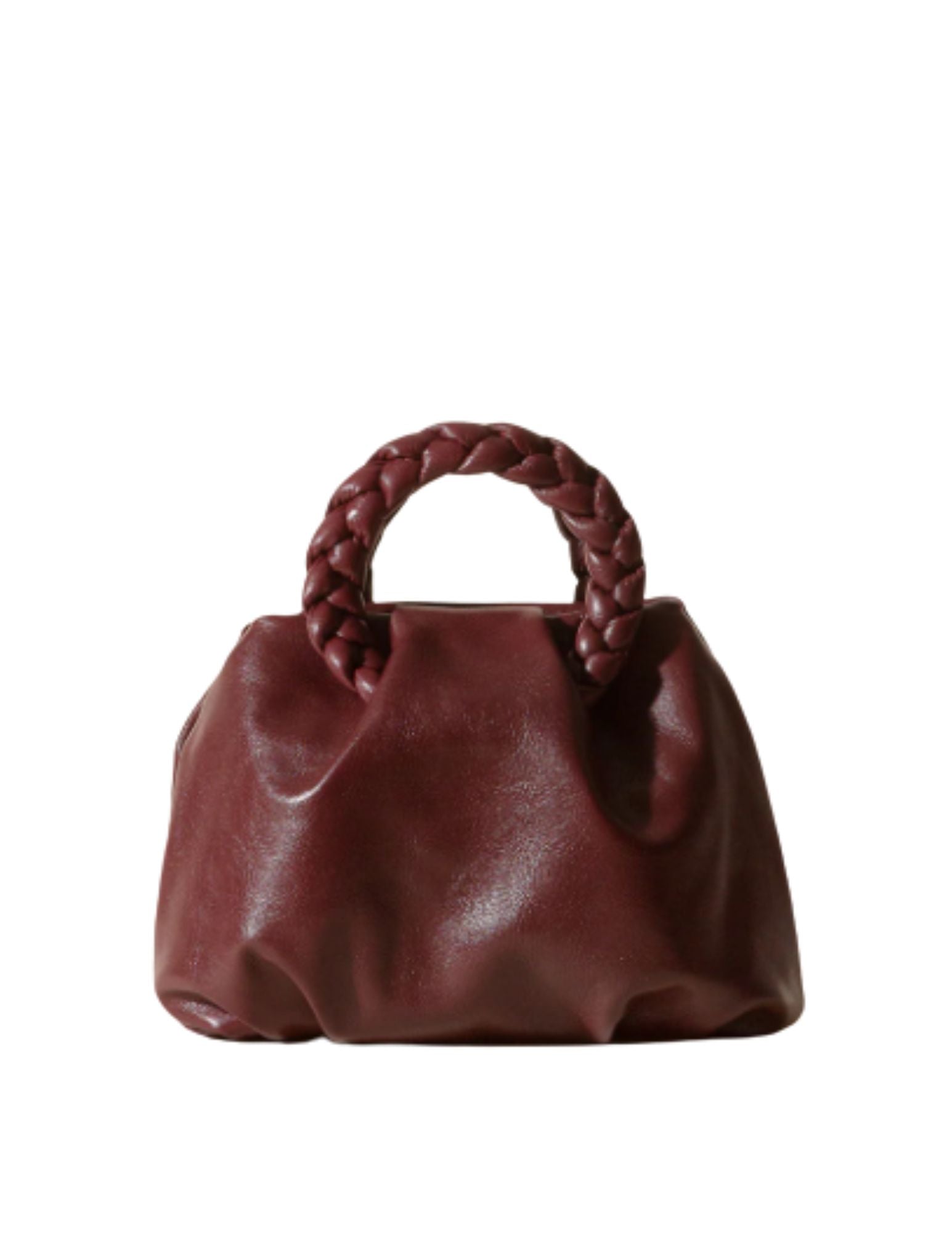 Bom Bon M Supple Shiny in Burgundy, from Hereu