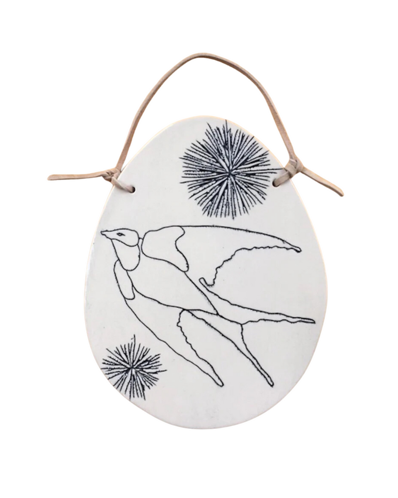 Swallow Wall Hanging, from CSF Ceramics