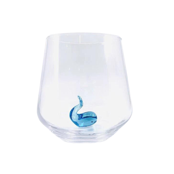 Whale Drinking Glass, from Minizoo