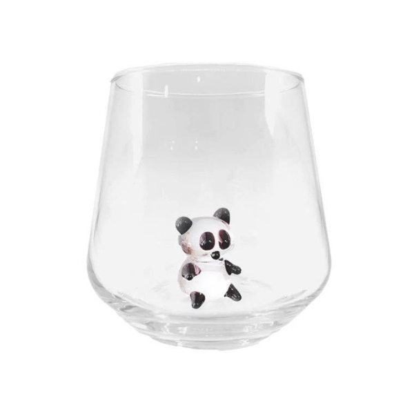 Panda Drinking Glass, from Minizoo