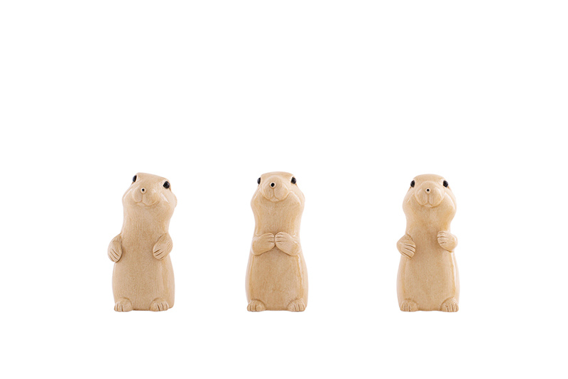 Prairie Dogs Set of 3, from Valérie Courtet