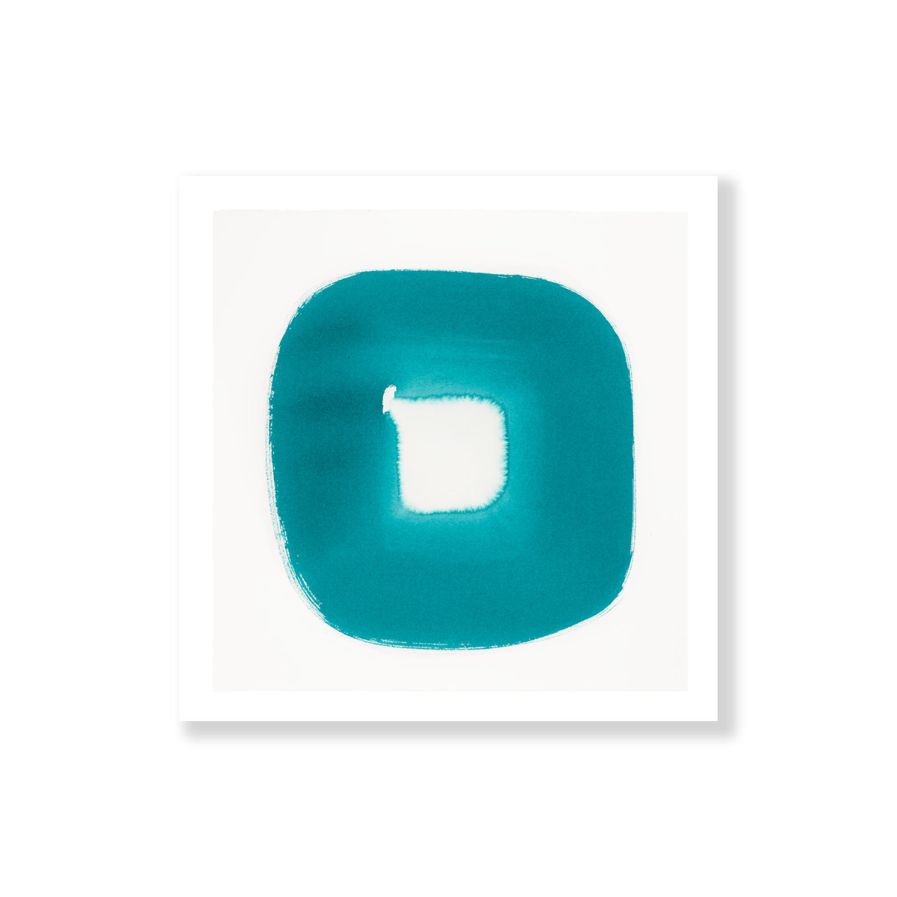 Aperture in Turquoise XVIII by Veronique Gambier