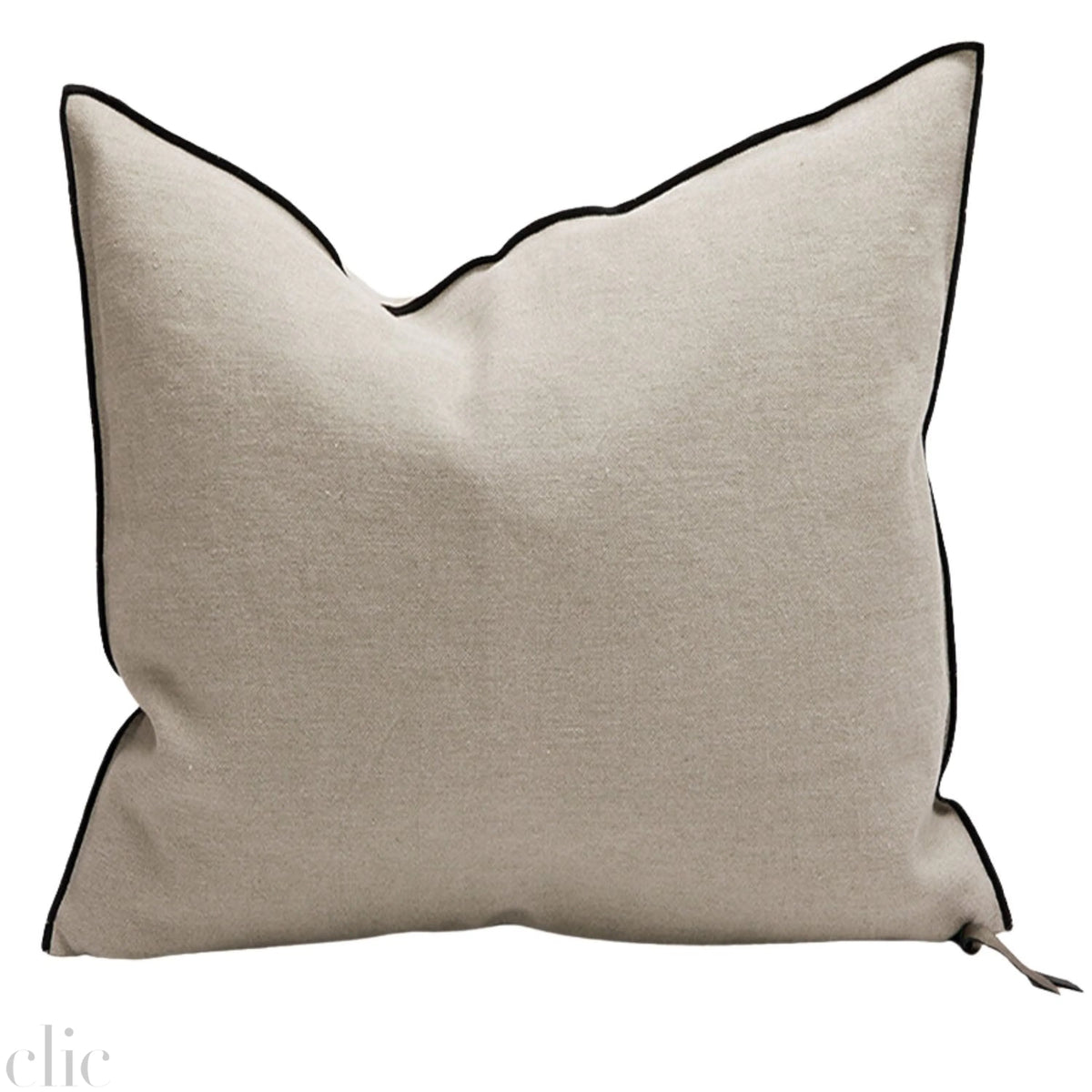 Stone Washed Natural Pillow 26x26, from Maison De Vacances