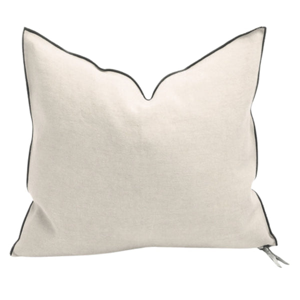 Stone Washed Fior di Latte Pillow 65x65, from Maison De Vacances