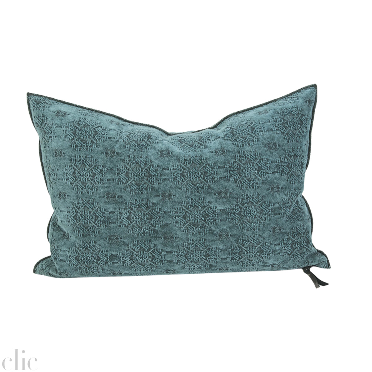 Kilim Jacquard Canard Pillow 16x24, from Maison De Vacances