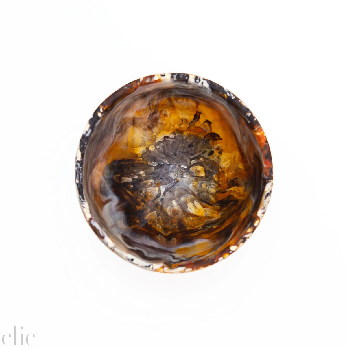 Medium Deep Bowl in Mocha Swirl, from Nashi Home