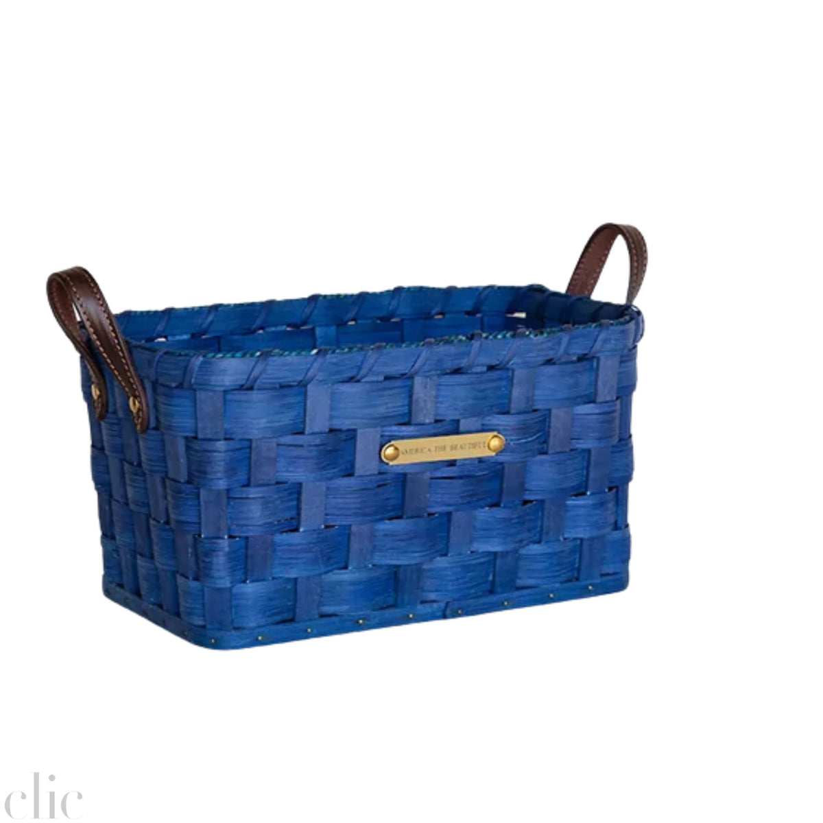 Wide Weave Americana Basket