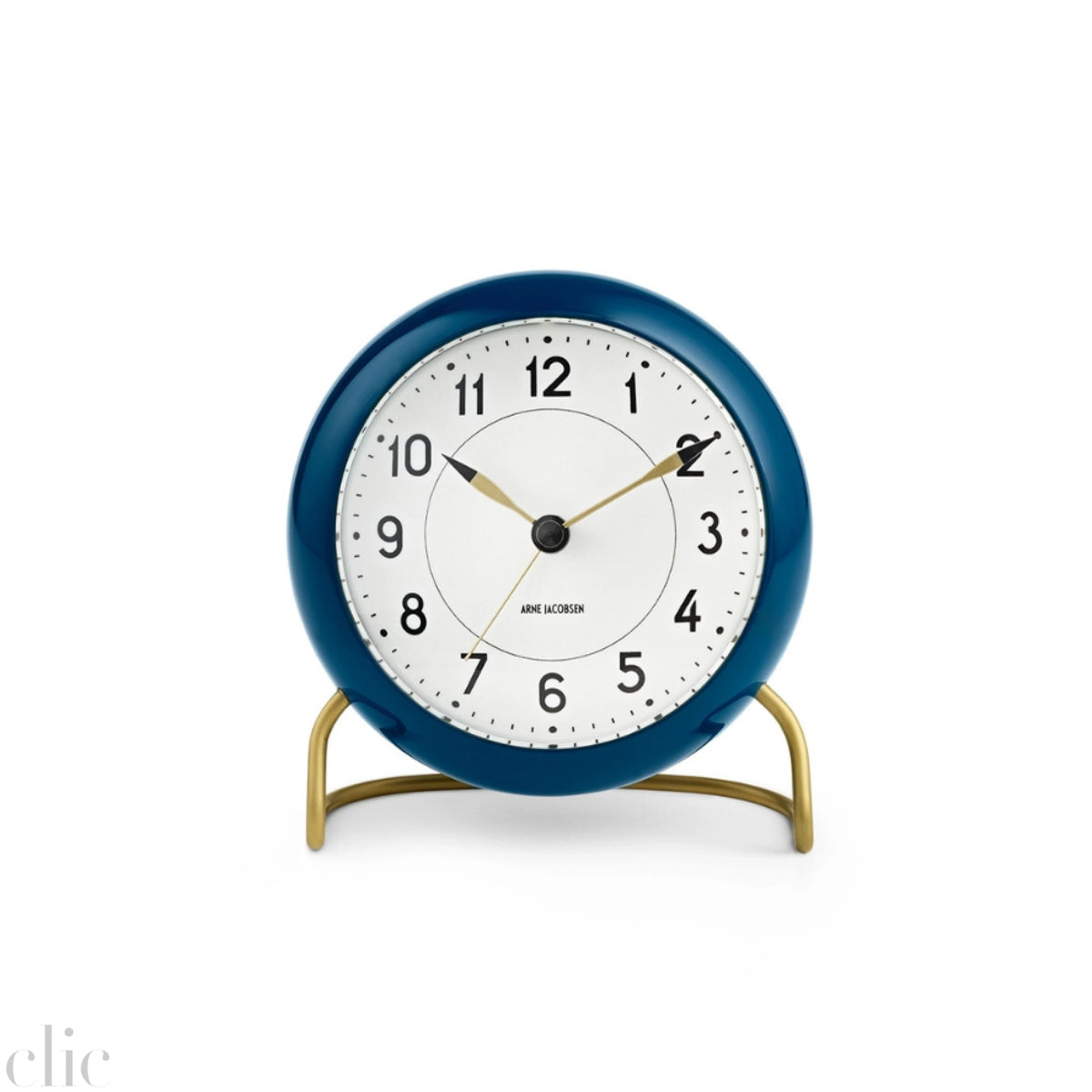 Station Alarm Clock in Teal