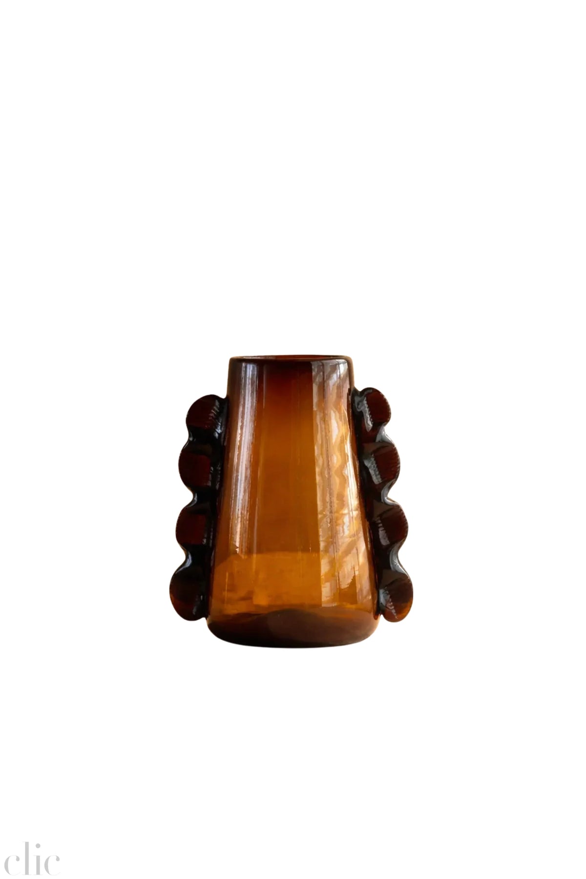 Betta Vase in Amber, from Meso