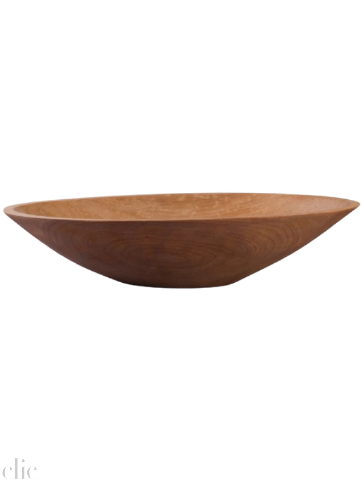 Oval Wood Salad Bowl