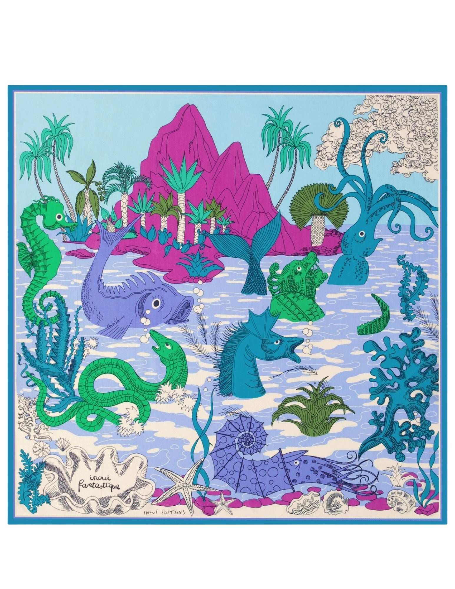 Carre 65 Fantastique in Lilac, from Inoui Editions
