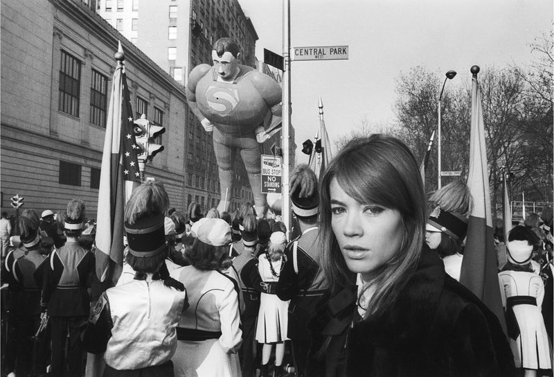 Francoise Hardy at Thanksgiving by Jean Pierre Laffont