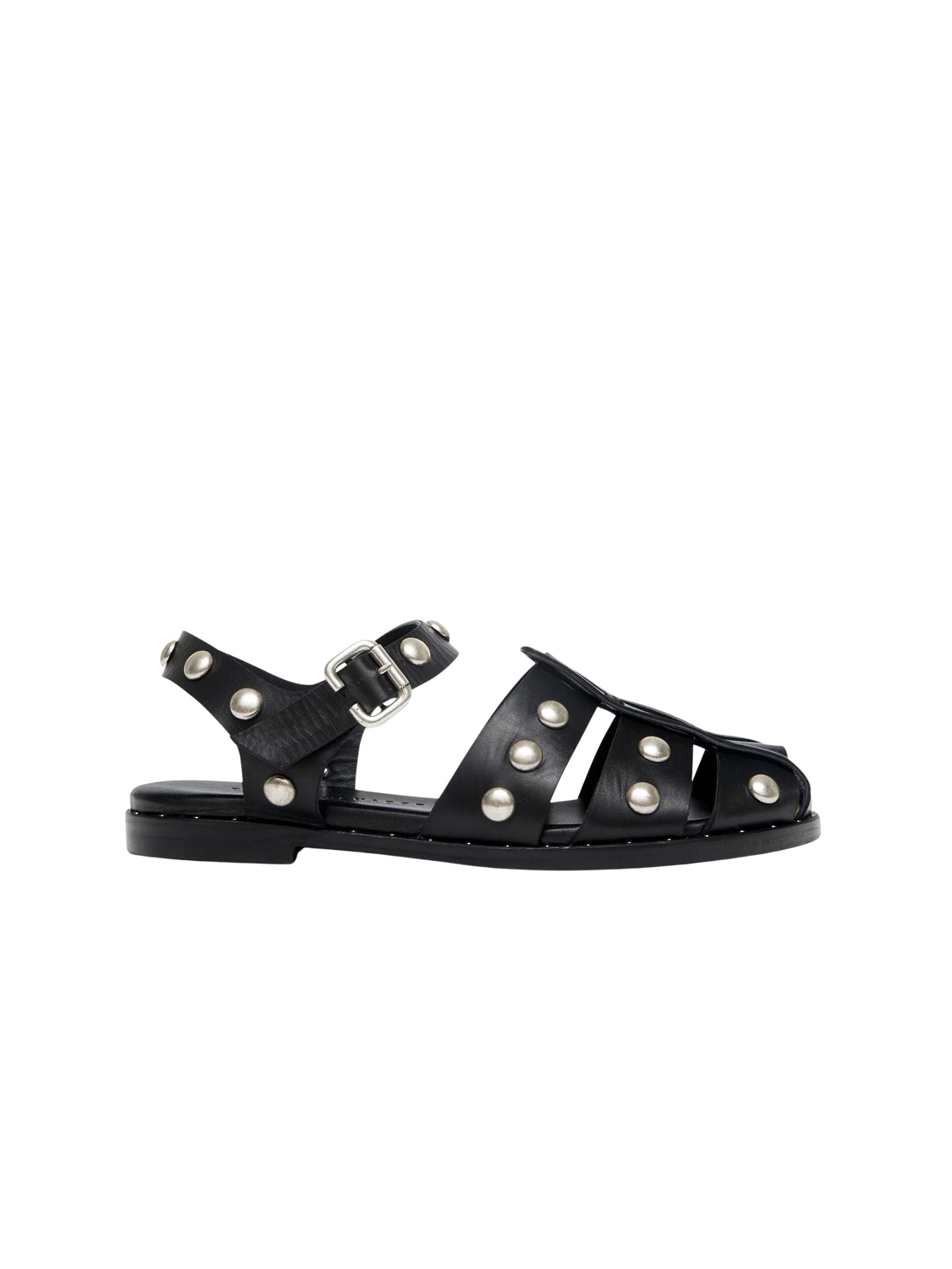 Sera Sandal in Black Studs, from Freda Salvador