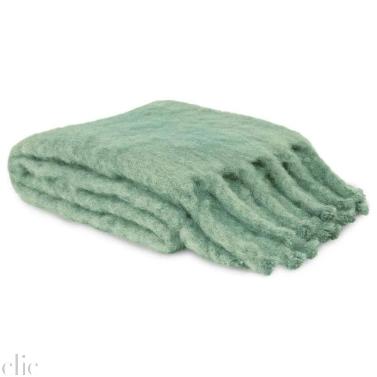 Mohair Blanket in Aspen