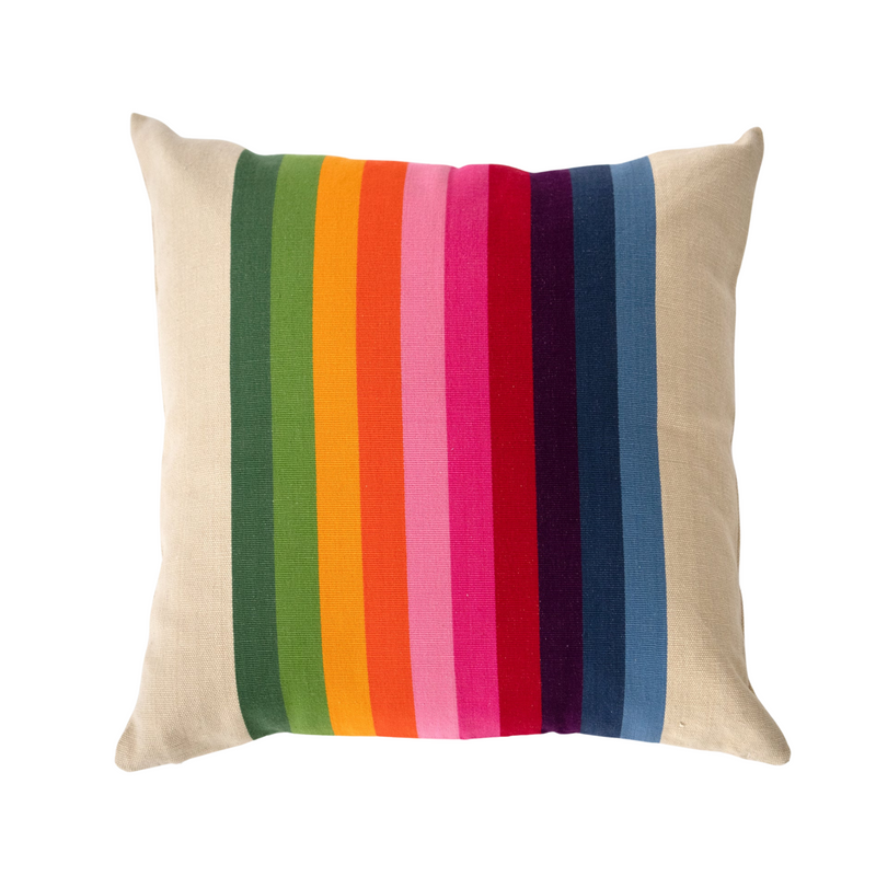 Pillow in Pink Spectrum 20" x 20", from Garza Marfar