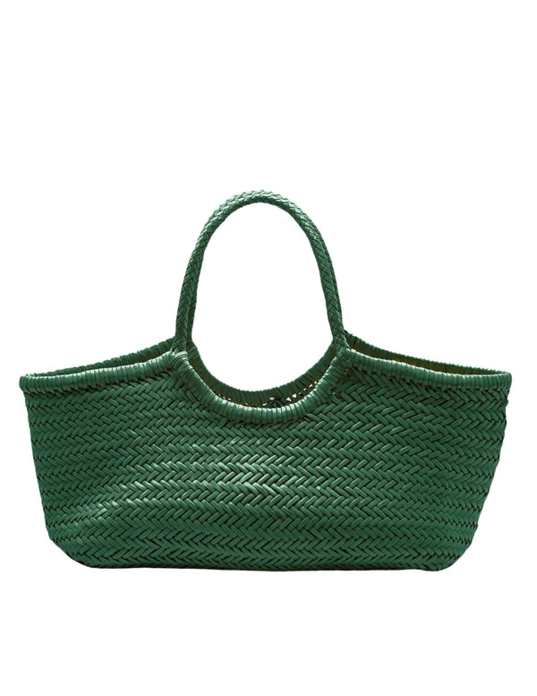 Nantucket Big Basket Bag in Leaf Green, from Dragon Diffusion