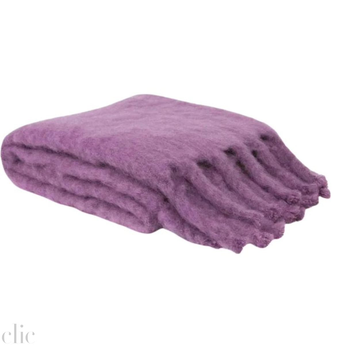 Mohair Blanket in Erica