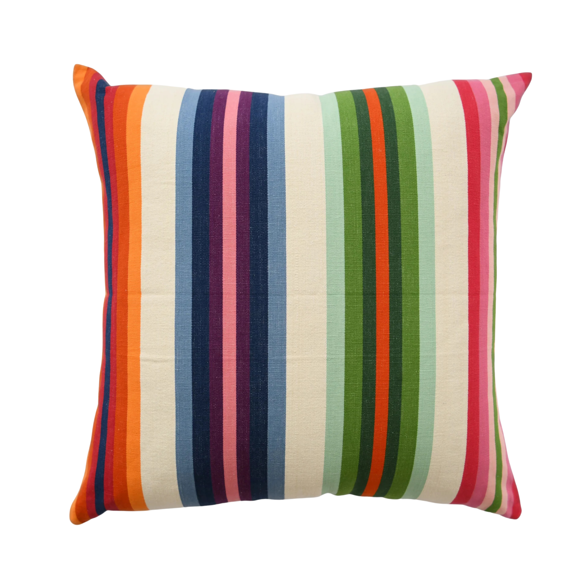 Pillow in Rainbow Stripe 20" x 20" , from Garza Marfa