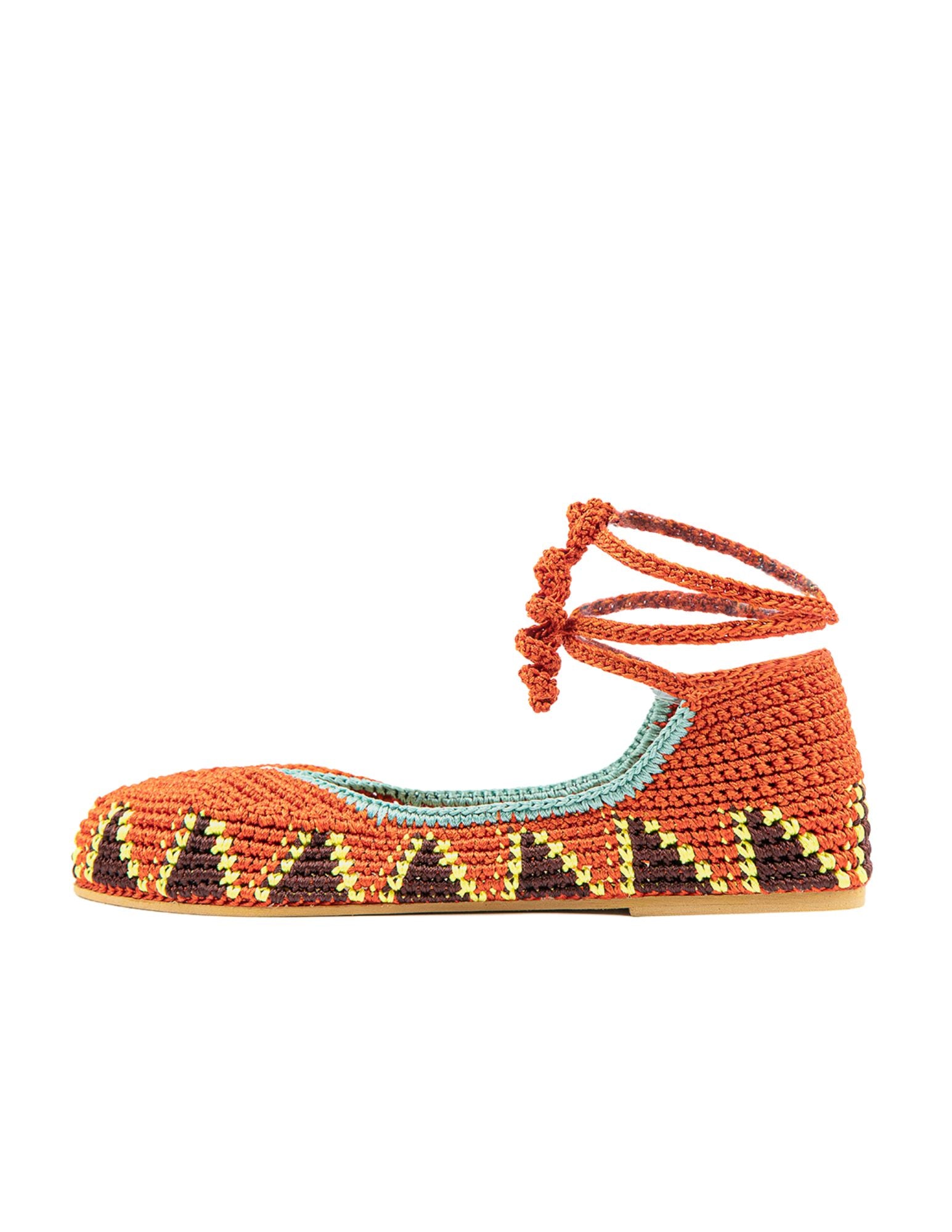 Ballerina High in Lobster Orange, from Kashura