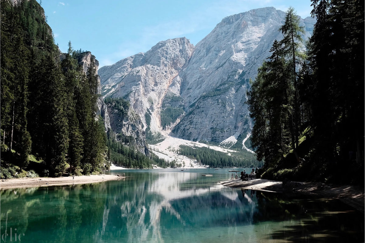 Lake Dolomites by Miltiade Meireis
