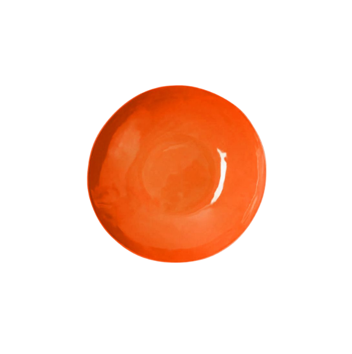 Small Low Bowl in Clementine, from Davistudio