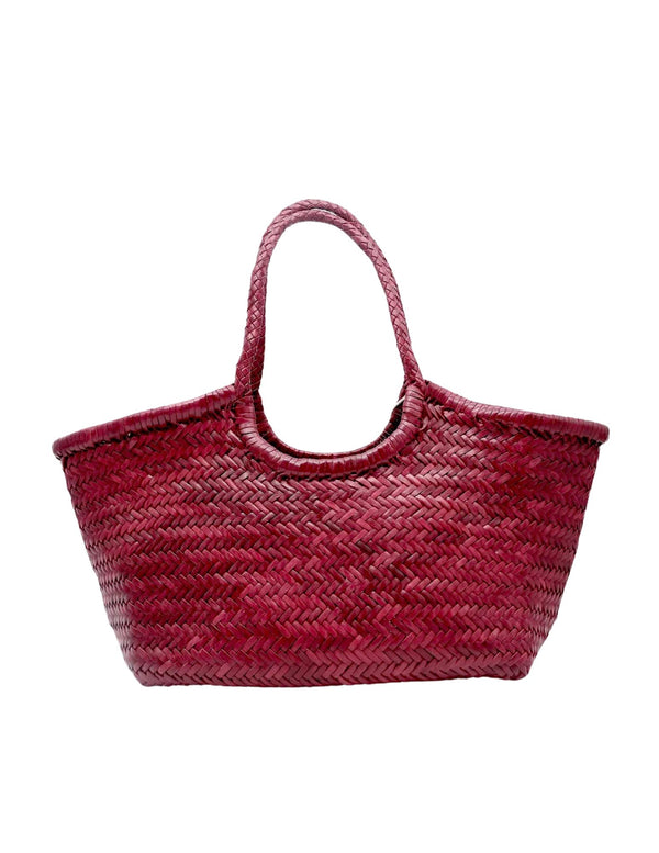 Nantucket Big Basket Bag in Bordo, from Dragon Diffusion