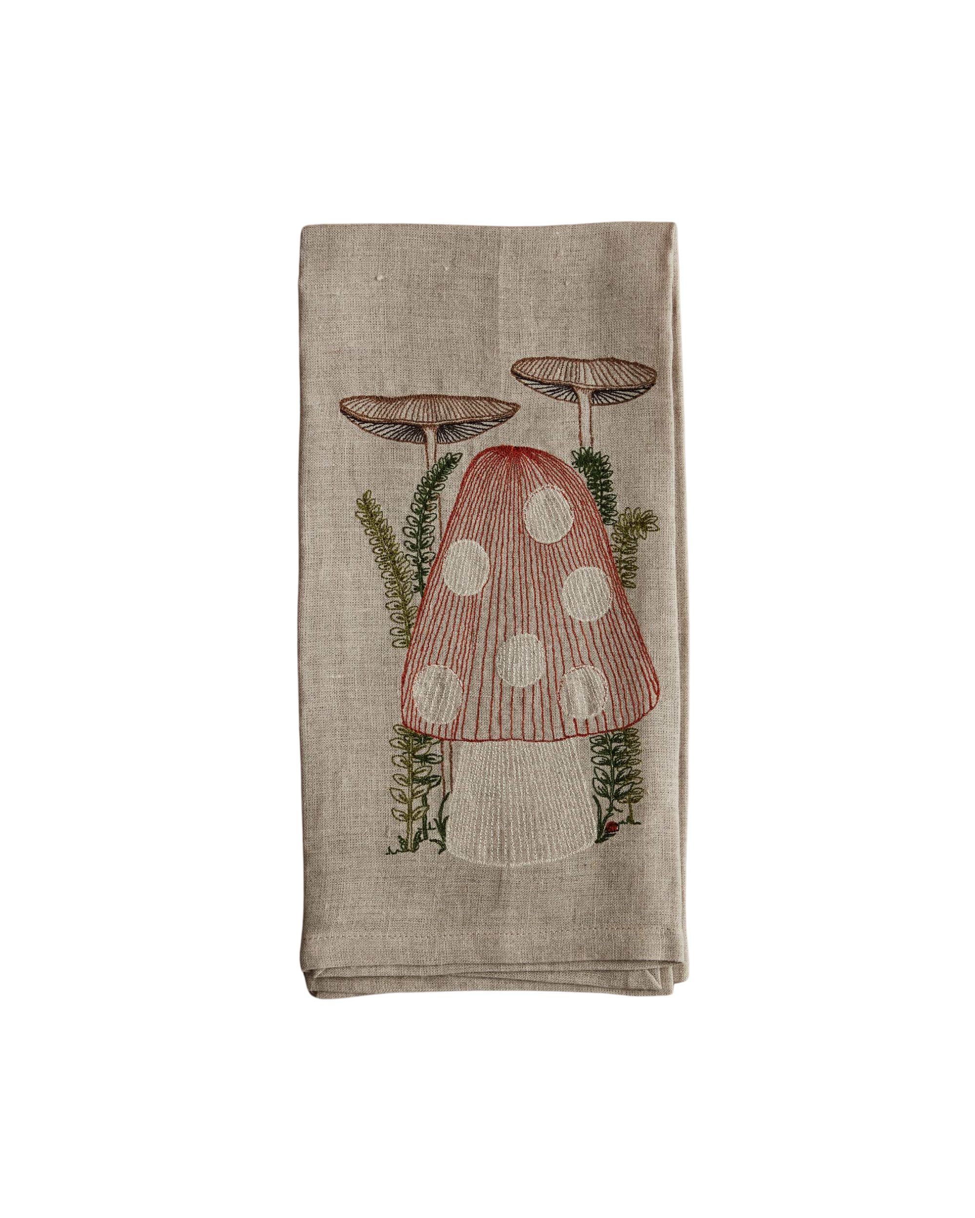 Mushroom Tea Towel, from Coral & Tusk