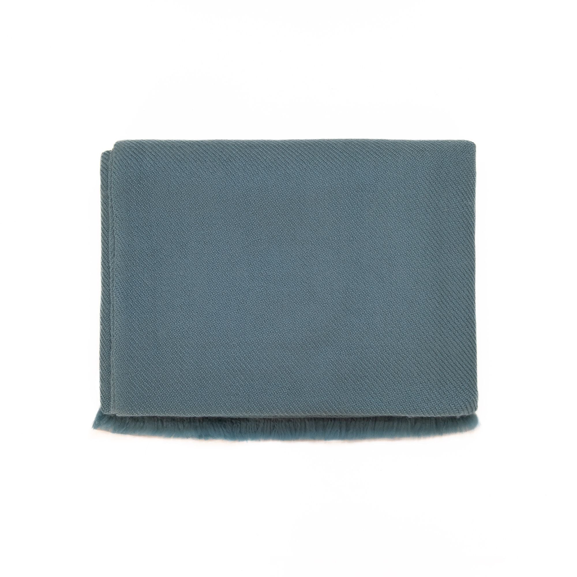 Solid Blanket in Min Blue, from Me & K
