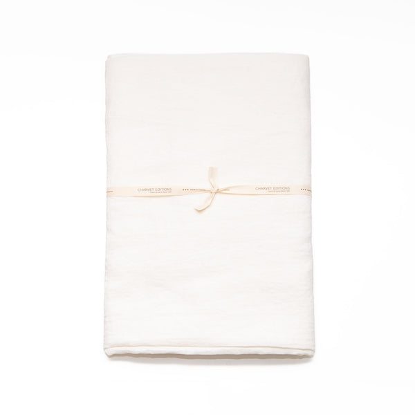 Primo Tablecloth in Blanc, from TRP Charvet