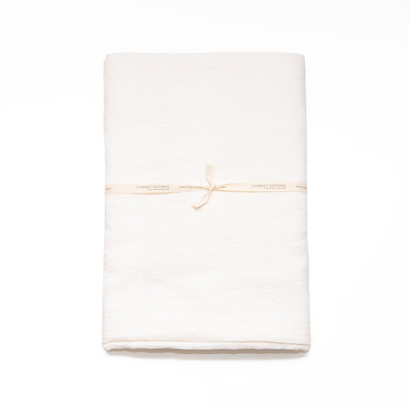 Primo Tablecloth in Blanc, from TRP Charvet