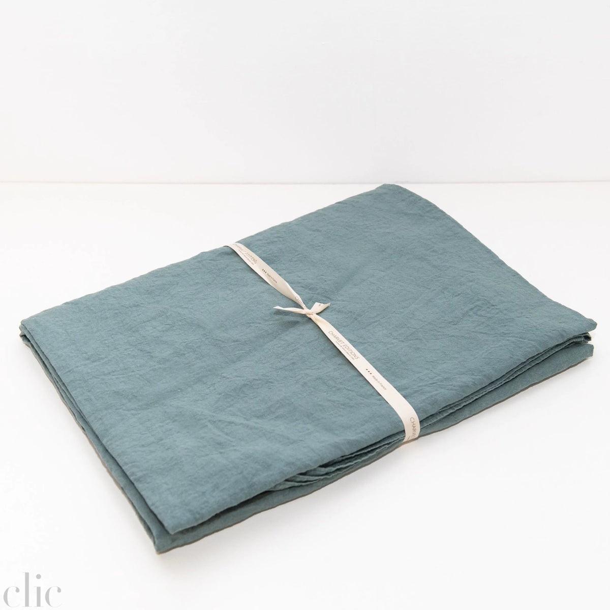 Primo Tablecloth in Ver Gris, from Charvet Editions