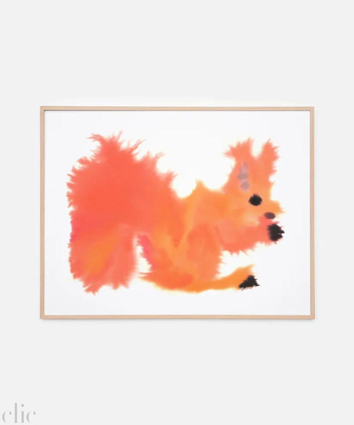 Squirrel print from Wild Animals