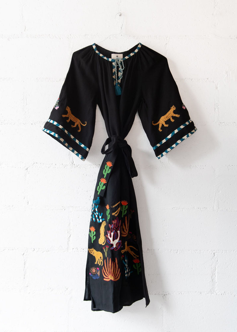 Congo Veronica Dress in Black, from Benaras by Citrus