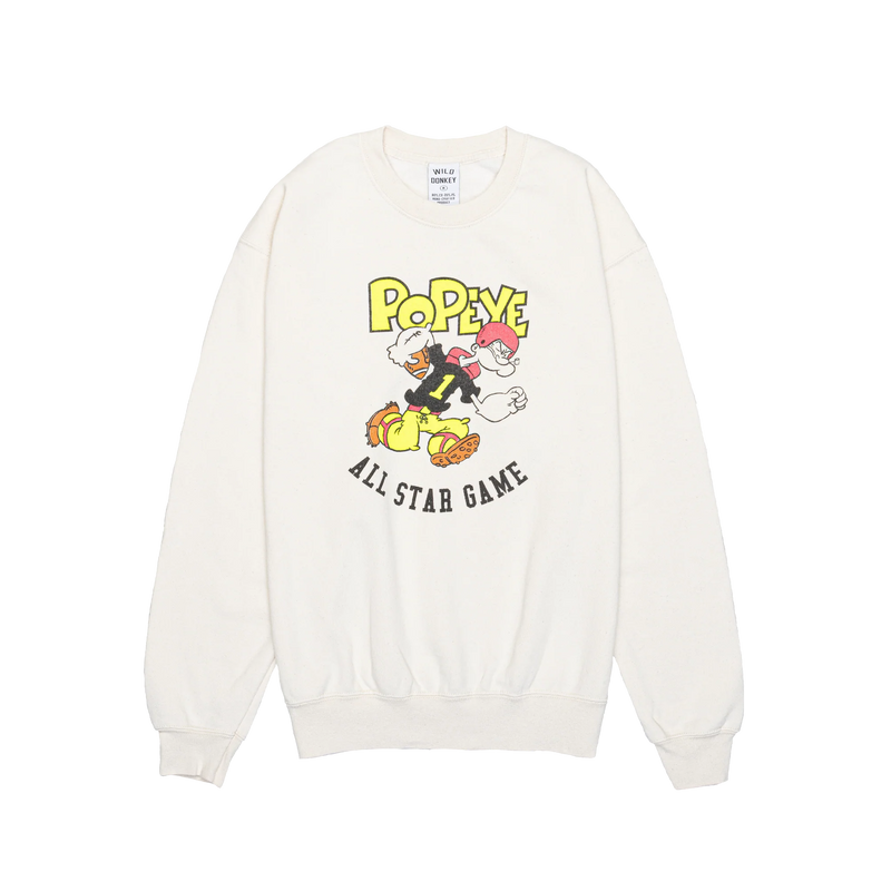 All Star Crewneck Sweatshirt, from Wild Donkey