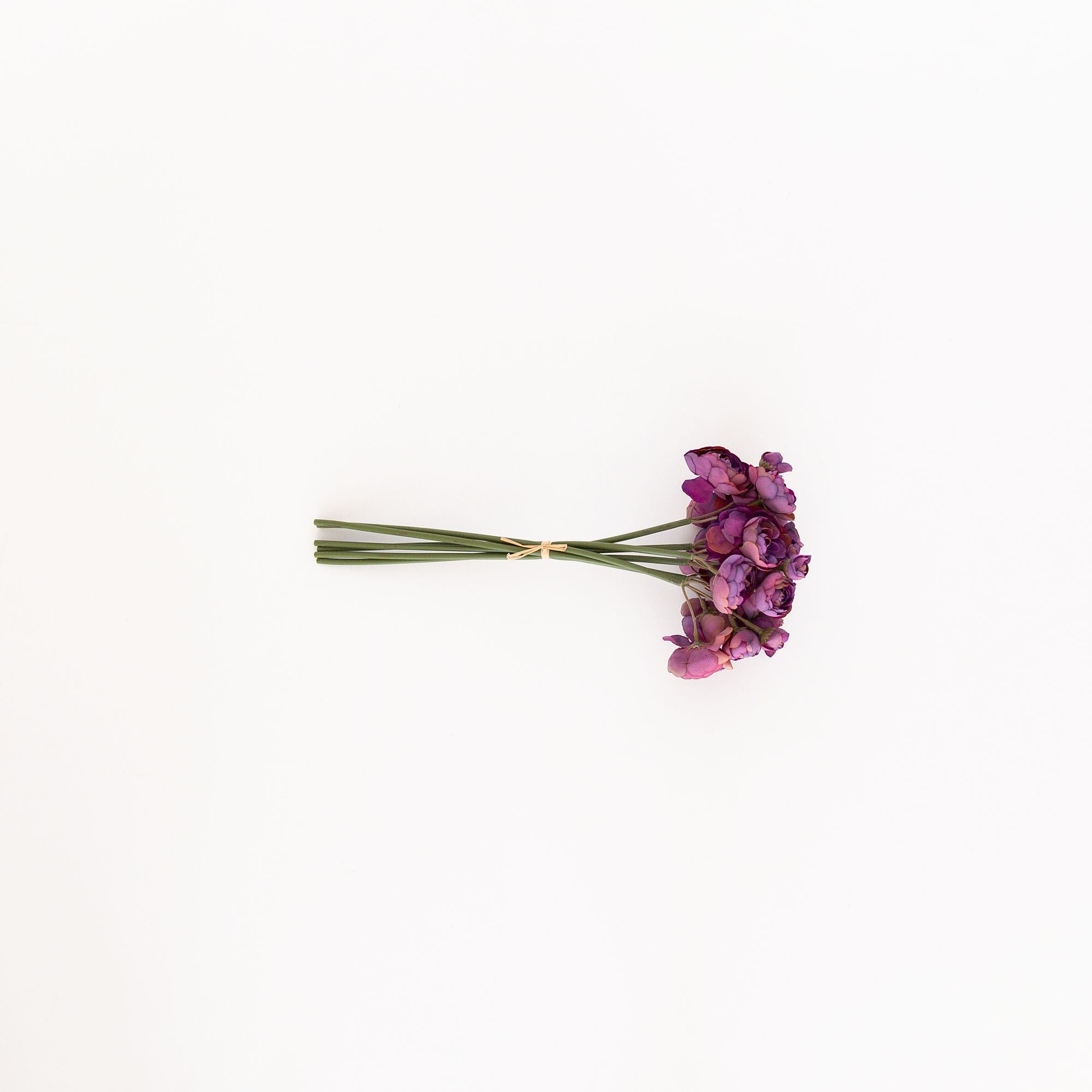 Artificial Ranunculus BunchPurple Artificial Flower, from Abigail Ahern