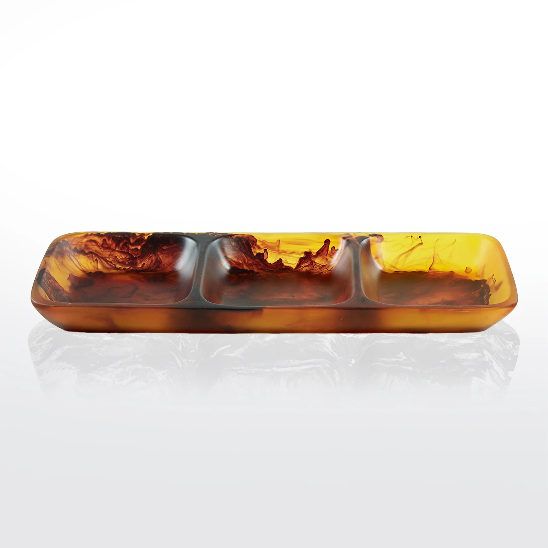 3 Part Tray in Tortoise, from Nashi Home