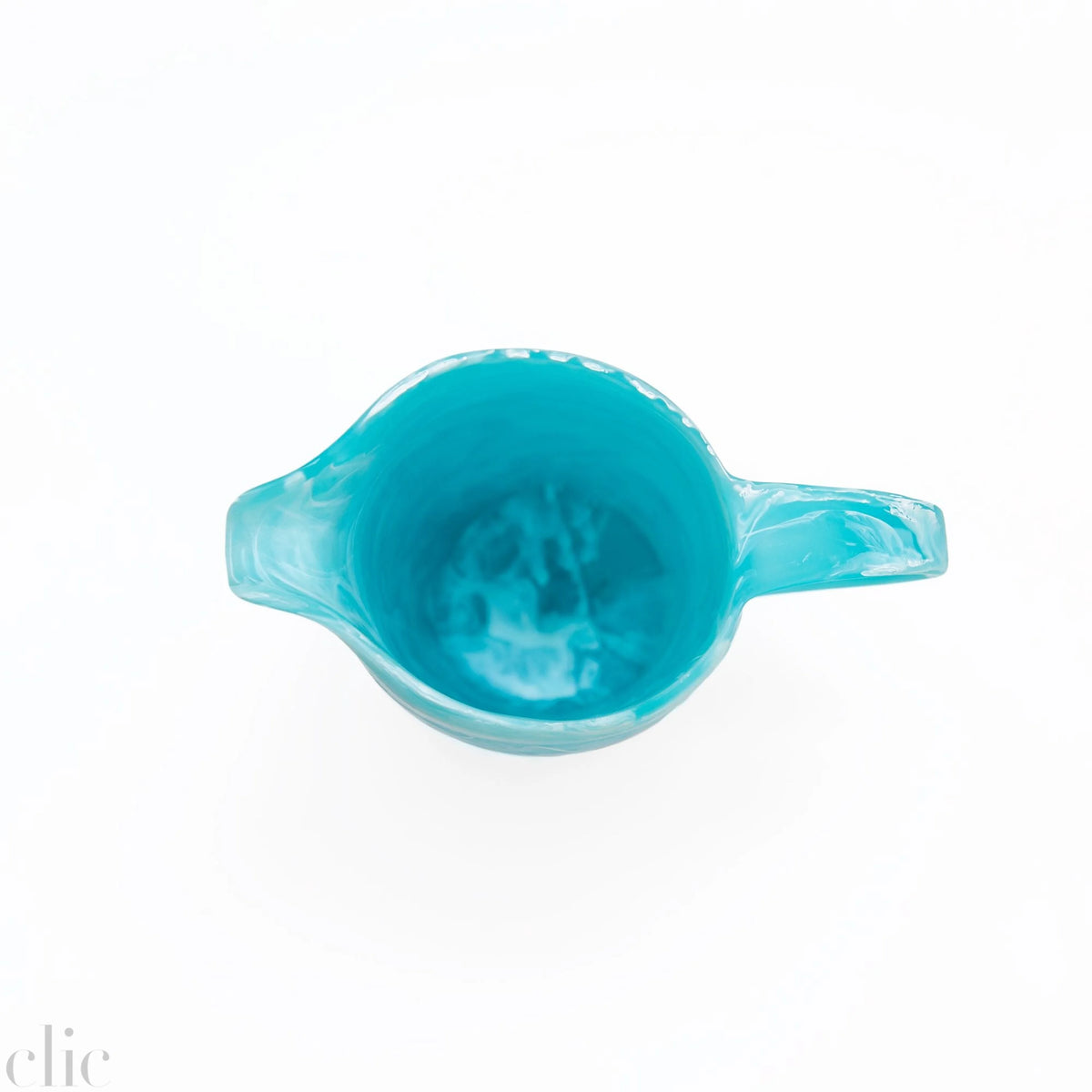 Classical Jug in Aqua Swirl, from Nashi Home