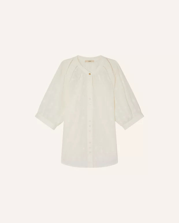 Kimia Blouse in White, from Sessun