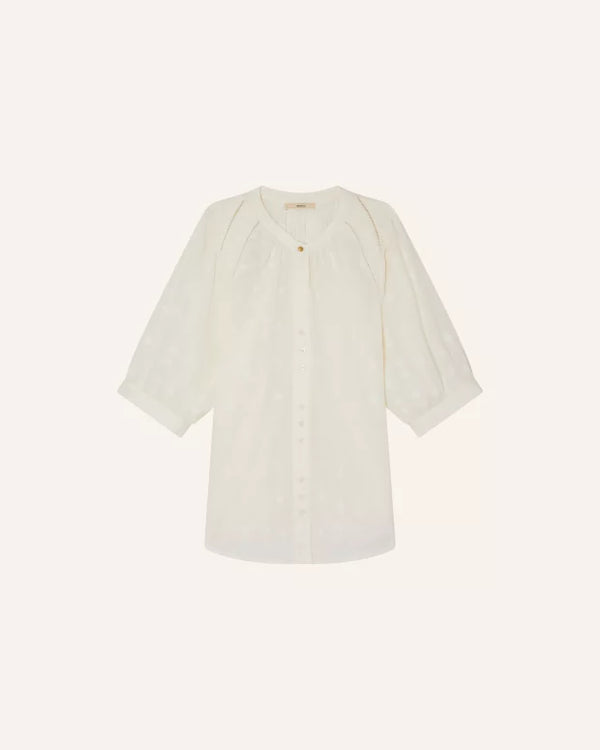 Kimia Blouse in White, from Sessun