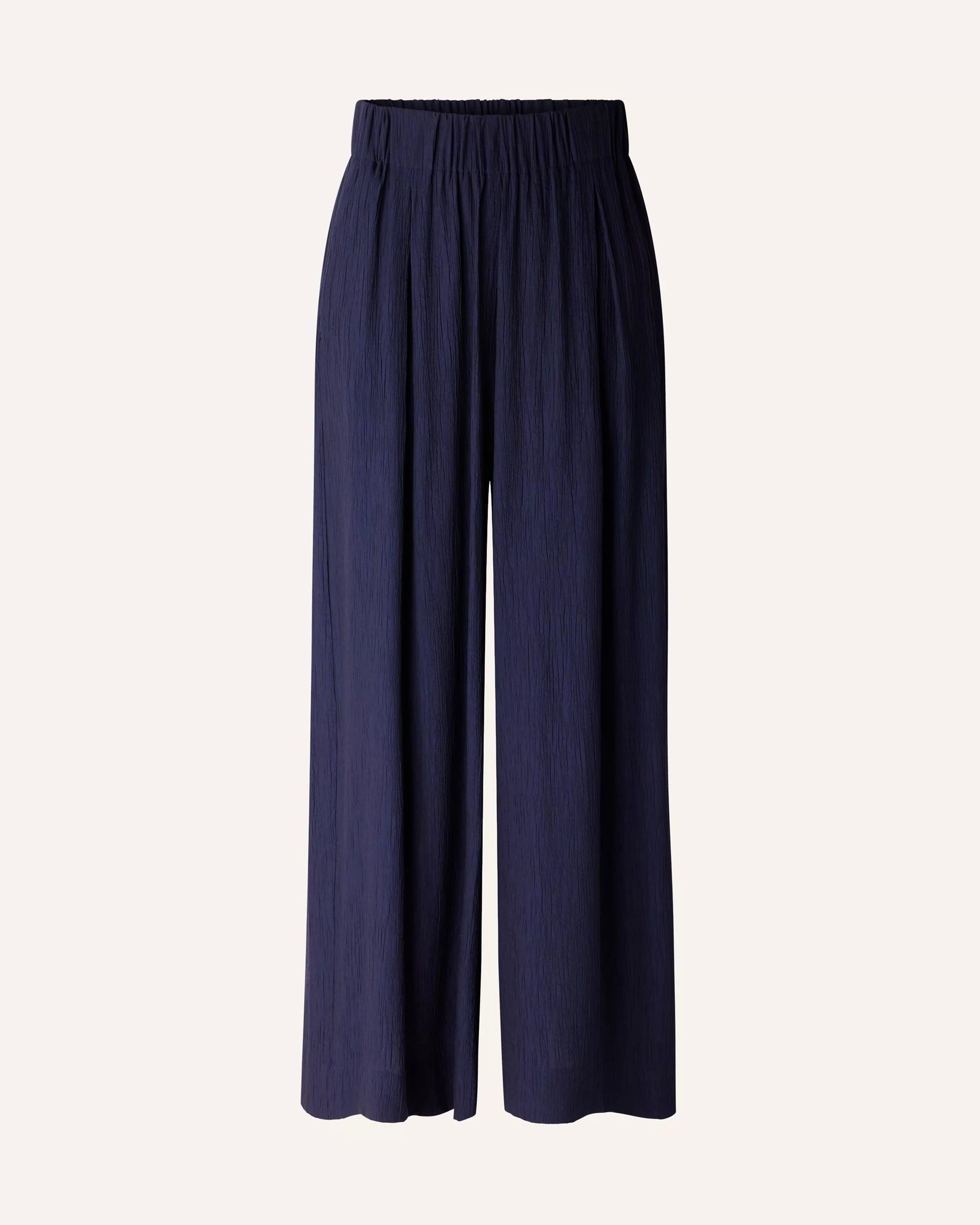 Isla Minima Wide Elastic Pant in Bleu de Chine, from Sessun