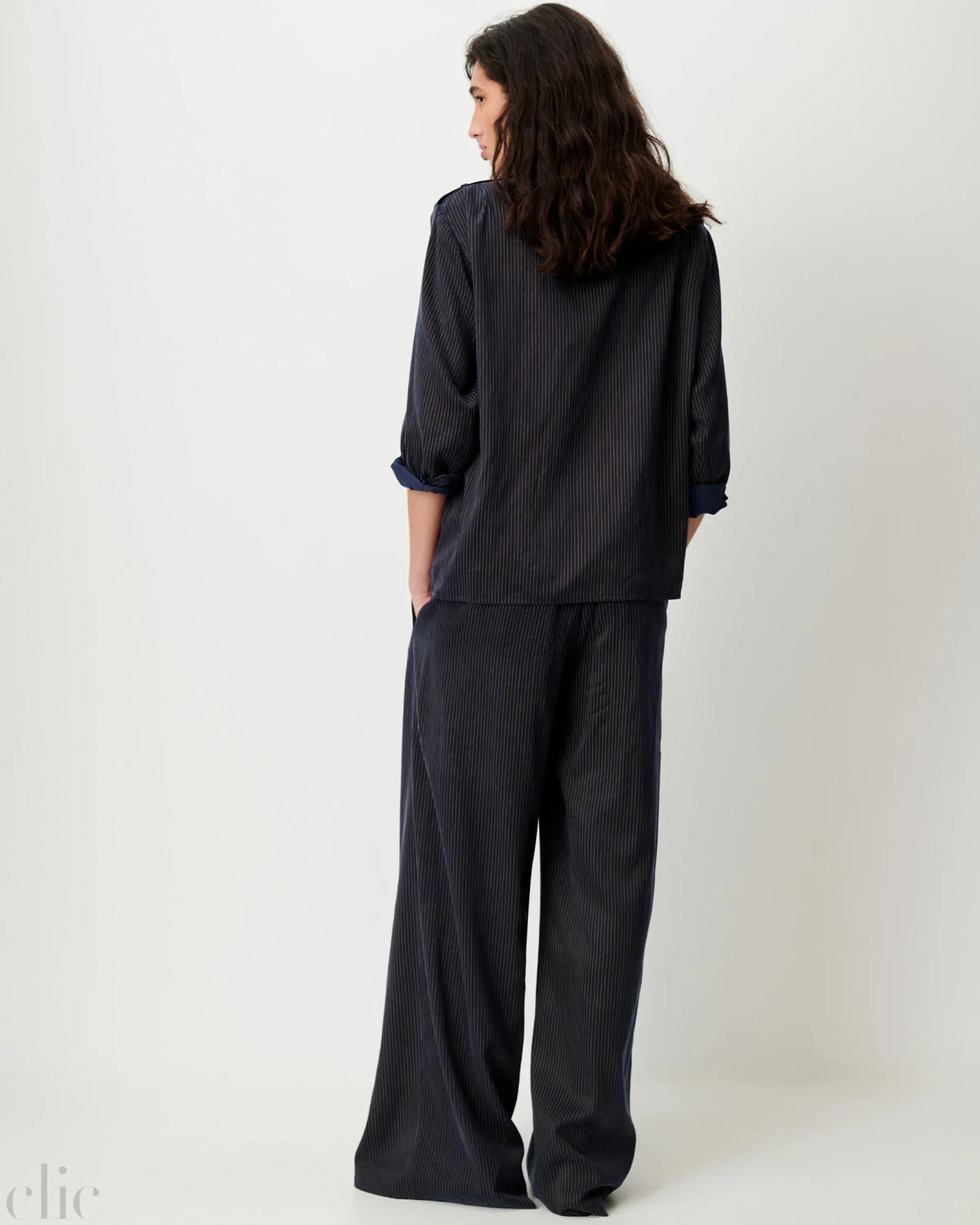 Rim C Pants in Navynut, from Sessun