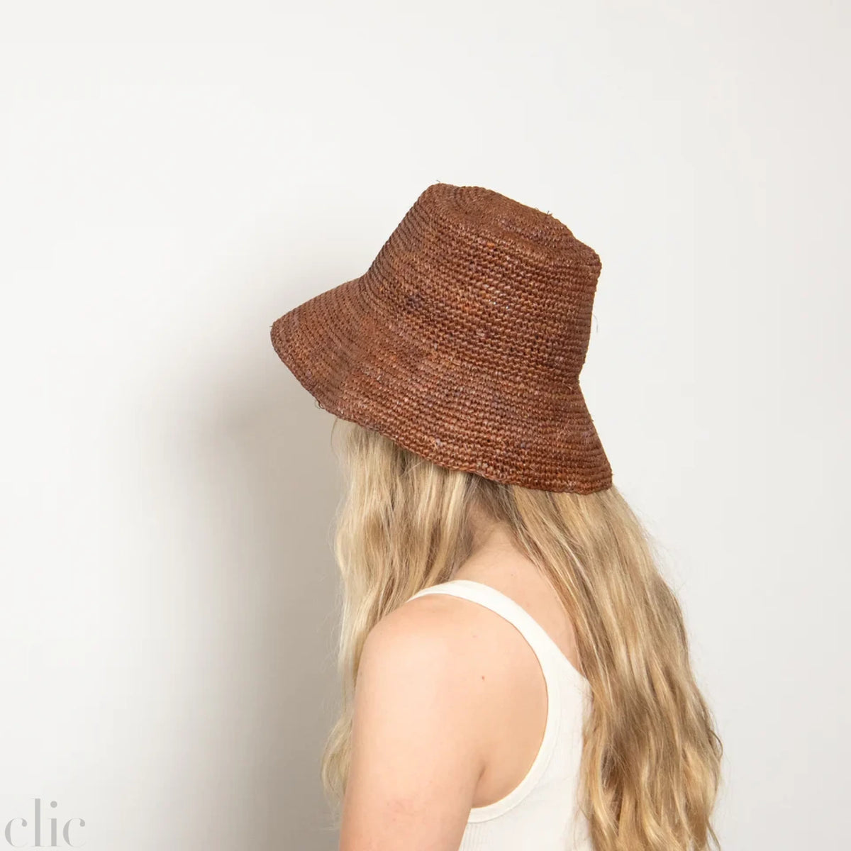Tali Hat in Chocolate, from Wyeth